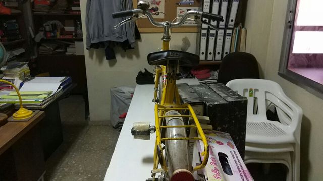 Bicicleta BH amarilla