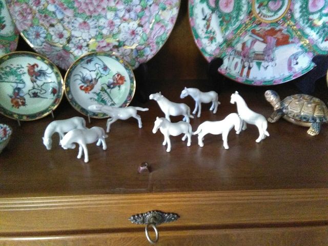caballitos de porcelana ,