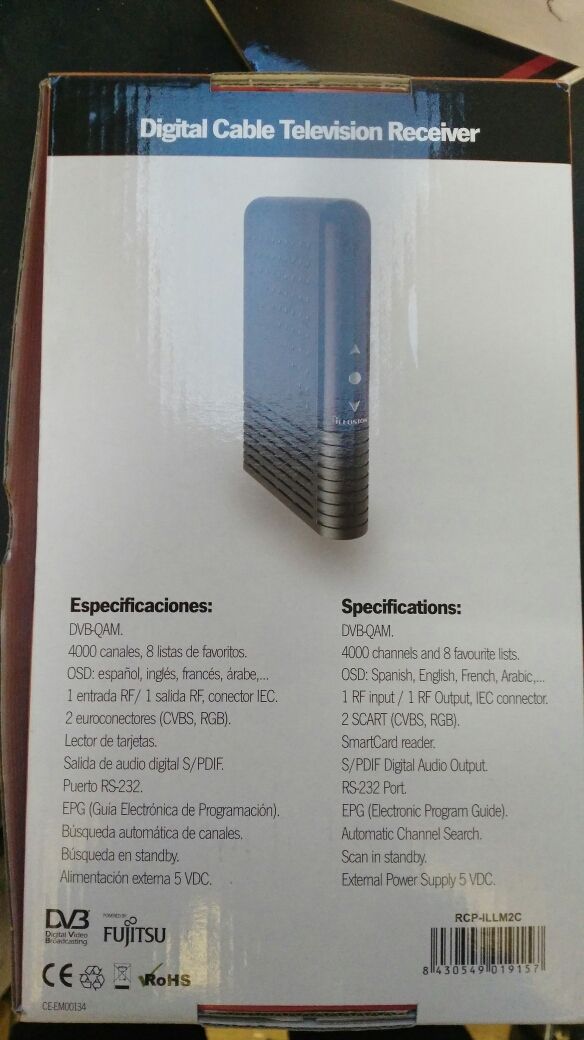 Receptor digital DVB-QAM