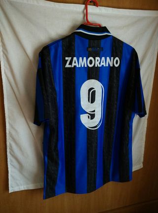 camiseta ivan zamorano inter milan