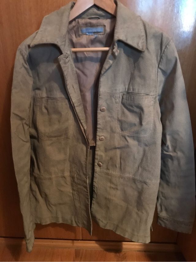 Cazadora chaqueta piel pecari