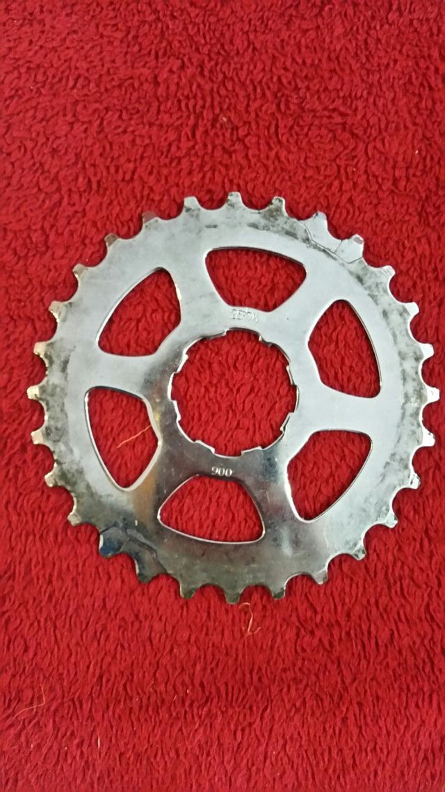 corona 27 dientes shimano 10v