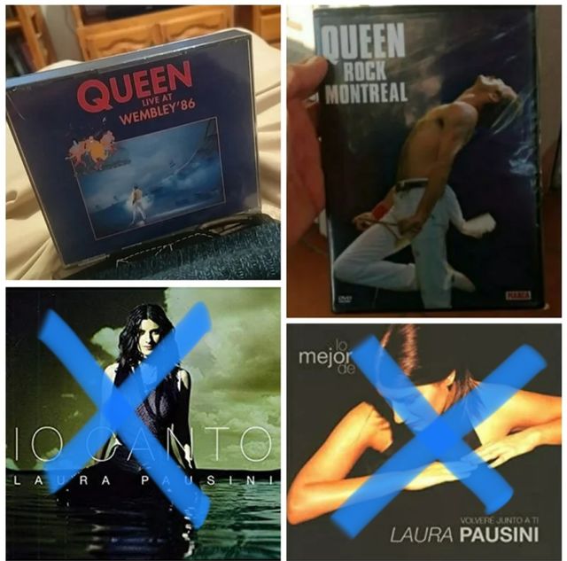 NO SON A 1€ queen Laura Pausini CDs CD disco