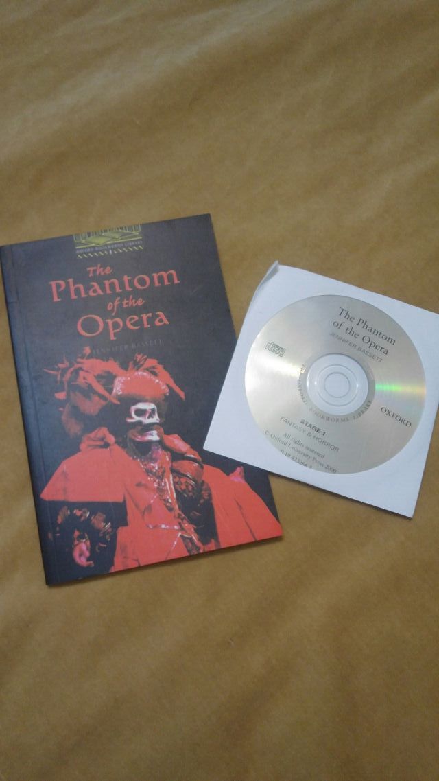 El fantasma de la opera en inglés