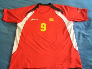 camisetas asics voleibol