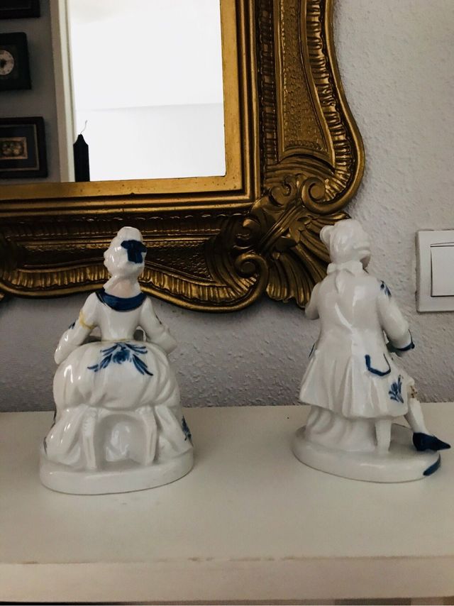 Figura porcelana decorativa