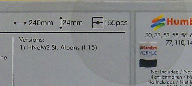 MAQUETA BARCO AIRFIX HNOMS ST. ALBANS ESCALA 1/400