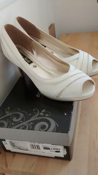 zapatos de novia de colores de segunda mano en leganés en wallapop