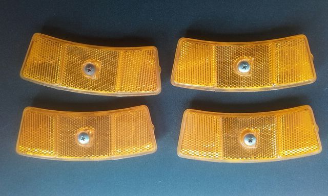 Deflectores para ruedas bicicleta