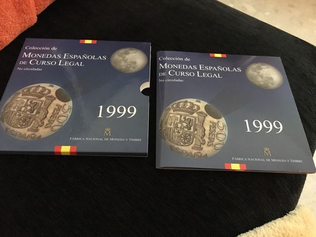 Cartera Pesetas 1999 Juan Carlos