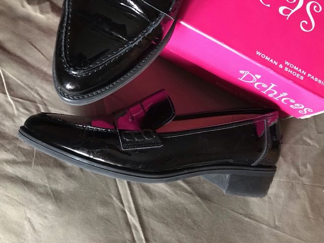 Mocasines charol T-39