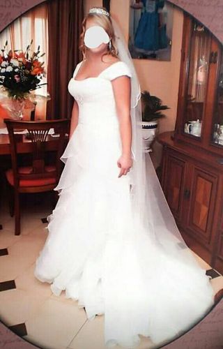 vestido de novia talla grande de segunda mano en la provincia de