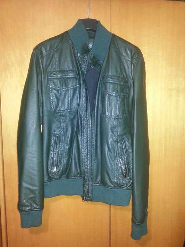 Cazadora polipiel chico talla L