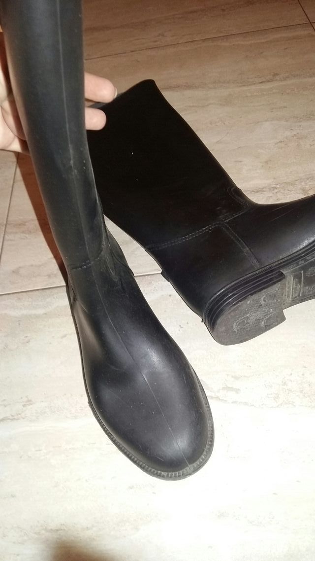 Botas de goma equitación 35