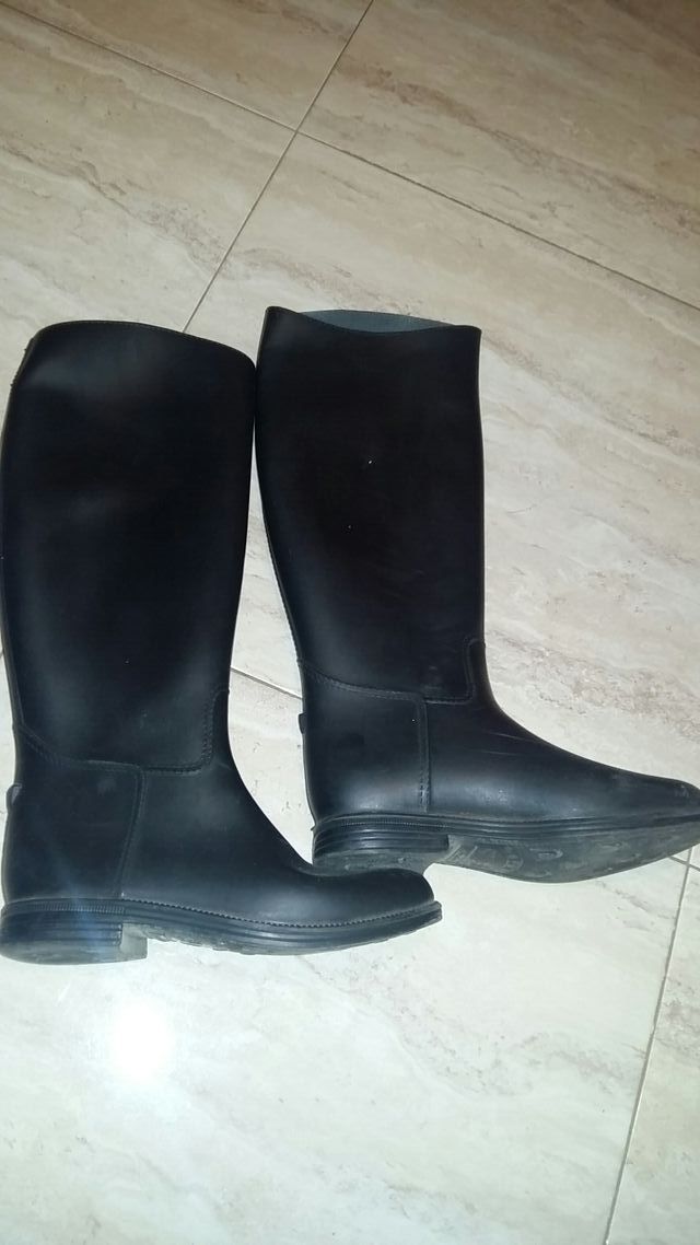 Botas de goma equitación 35