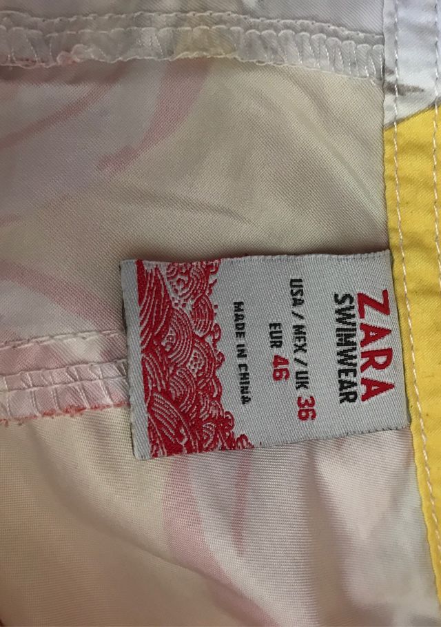  Bañador Zara talla 46 hombre Xl