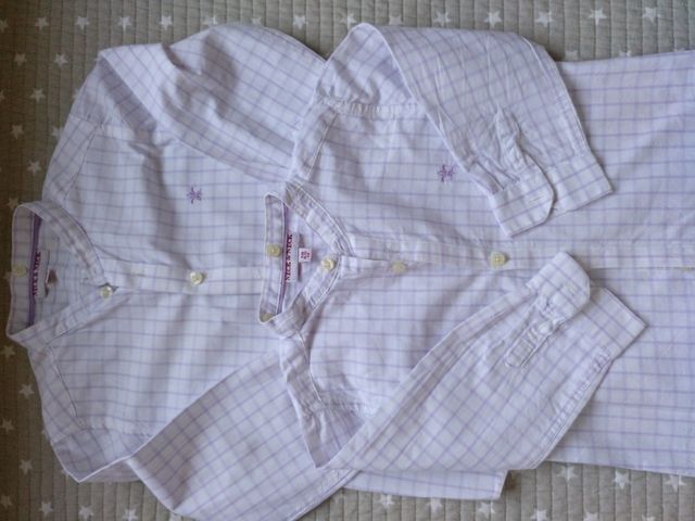 camisas iguales de la talla 2 y 4.marca neck&neck