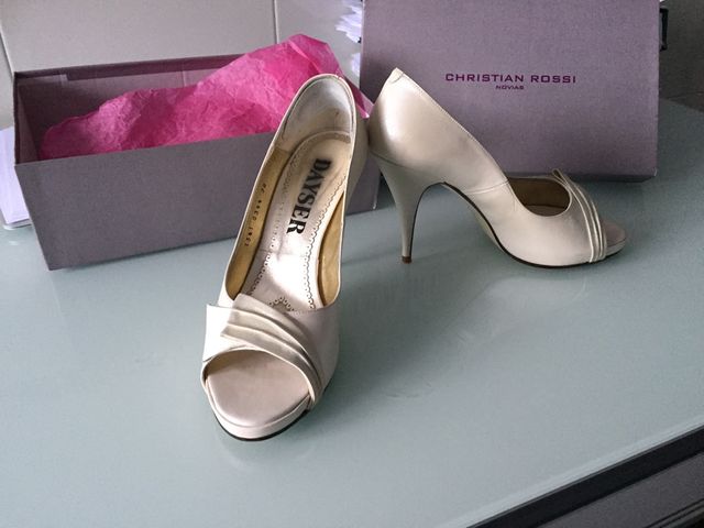zapatos de novia de segunda mano por 35 € en oviedo en wallapop