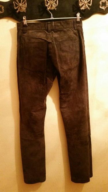Pantalon t.36 piel ante autentica