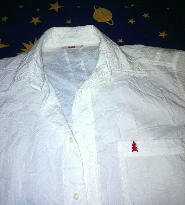 SOLO ENVÍOS  camisa de hombre blanca