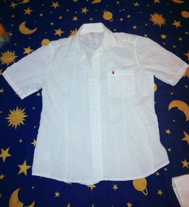 SOLO ENVÍOS  camisa de hombre blanca