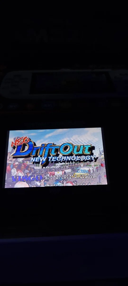 SNK NEO GEO + CAPCOM PLAY SYSTEM PORTÁTIL