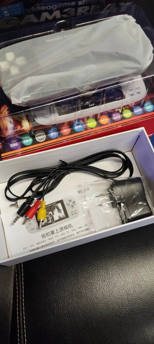 SNK NEO GEO + CAPCOM PLAY SYSTEM PORTÁTIL
