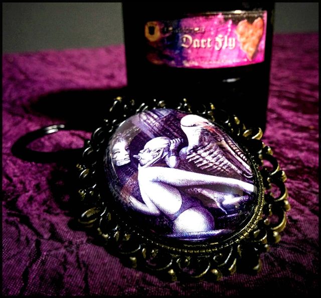 HR Giger - Llavero con Cristal