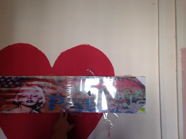 Foto di forma rettangolare di Marilyn Monroe