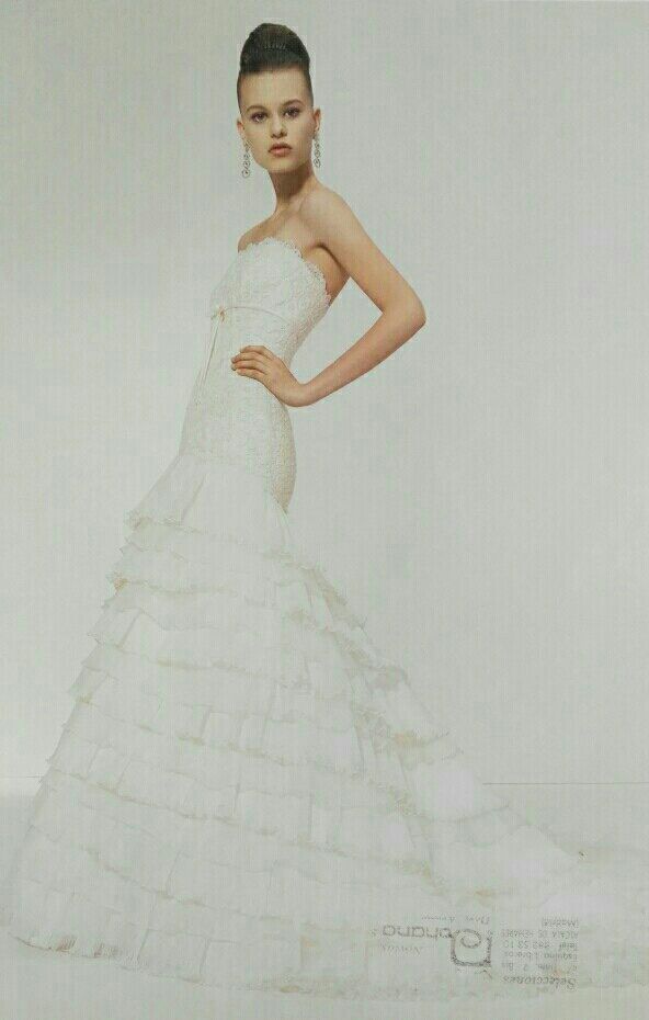 espectacular vestido de novia de segunda mano por 500 € en alcalá de
