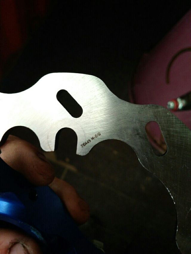 disco de freno Kart eje de 30 chasis crg