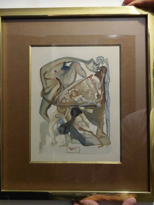 Salvador Dalí - Xilografías de la 'Divina comedia'