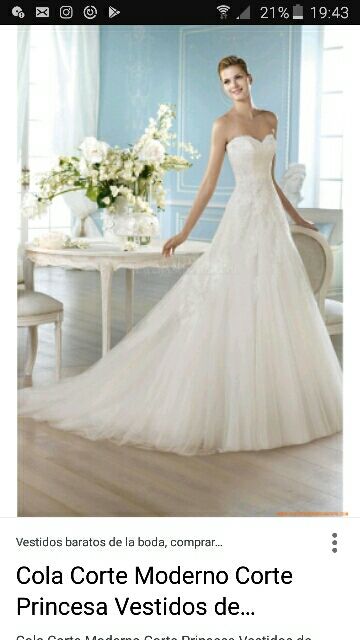 vestido novia 2017 sedka novias escote corazon de segunda mano por