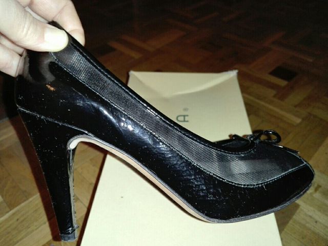 Zapatos salón peep toe - Talla 37
