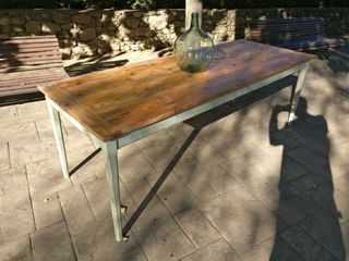 Mesa comedor vintage de segunda mano en Barcelona en WALLAPOP Mesa comedor vintage de segunda mano en Barcelona en WALLAPOP