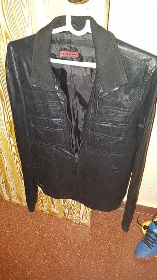 mano cuero Zara Córdoba en de segunda en de Chaqueta WALLAPOP X1wpg