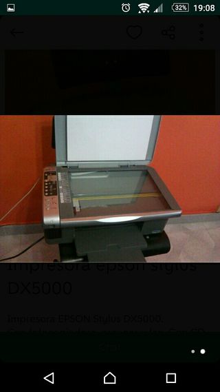 Impresora Epson stylus DX5000 de segunda mano por 18 EUR en Cornellà de  Llobregat en WALLAPOP