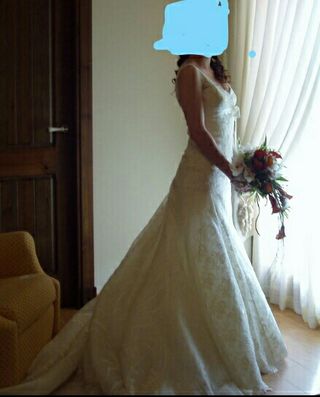 vestido de novia de segunda mano en chiclana de la frontera en wallapop