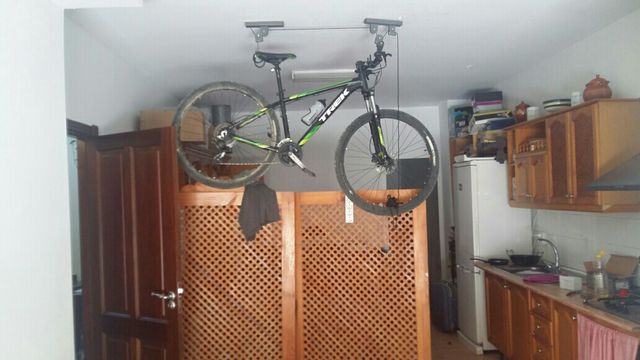 Soporte bicicleta para el techo