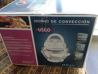 Horno convección Marca Usgo con voz nuevo de segunda mano por 20 EUR en  Barcelona en WALLAPOP