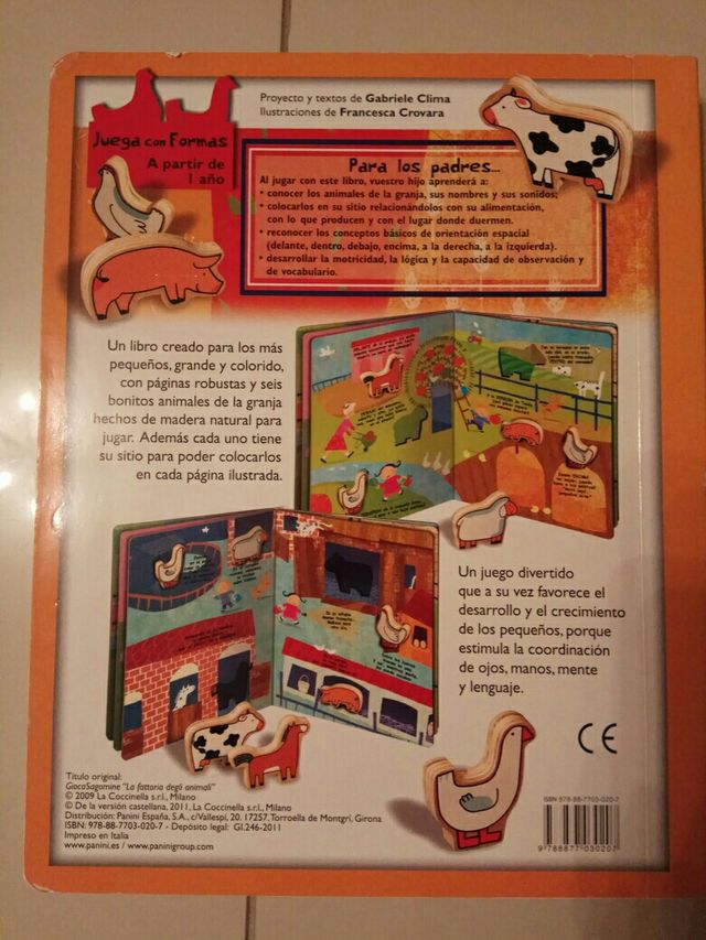 Libro "la granja de animales"