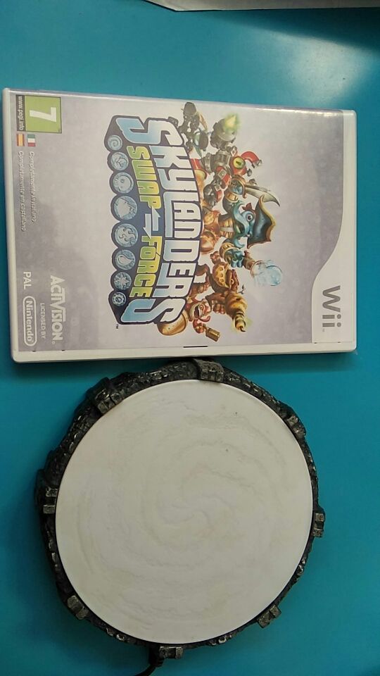 Juego wii skylanders swap force con portal