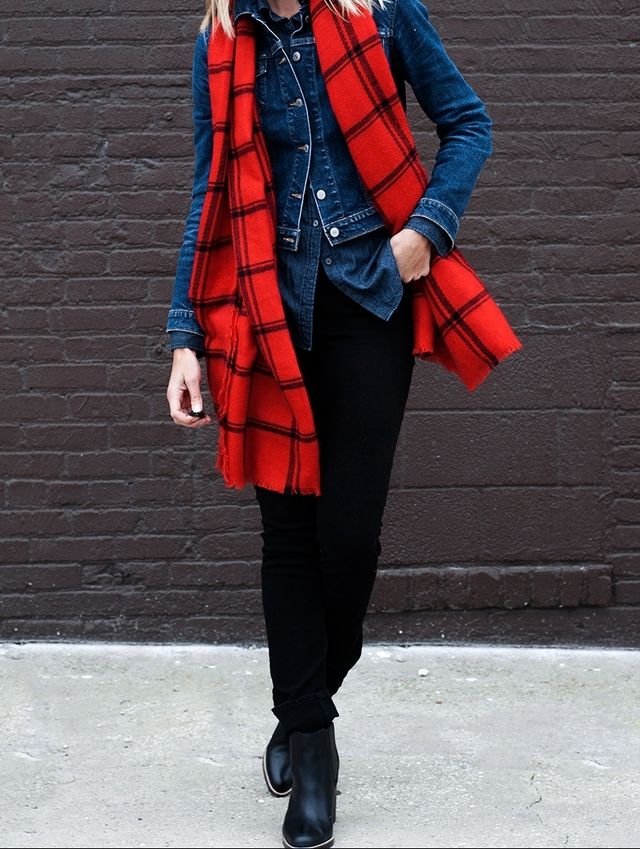 Bufanda maxi de zara