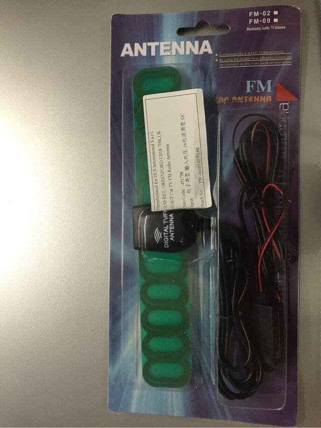 Antena de varilla para motocicleta, 1 pieza de repuesto de 13 pulgadas de  longitud de goma para motocicleta AM/FM/XM/WeatherBand/CB antena de radio  adaptador para moto: Amazon.es: Electrónica