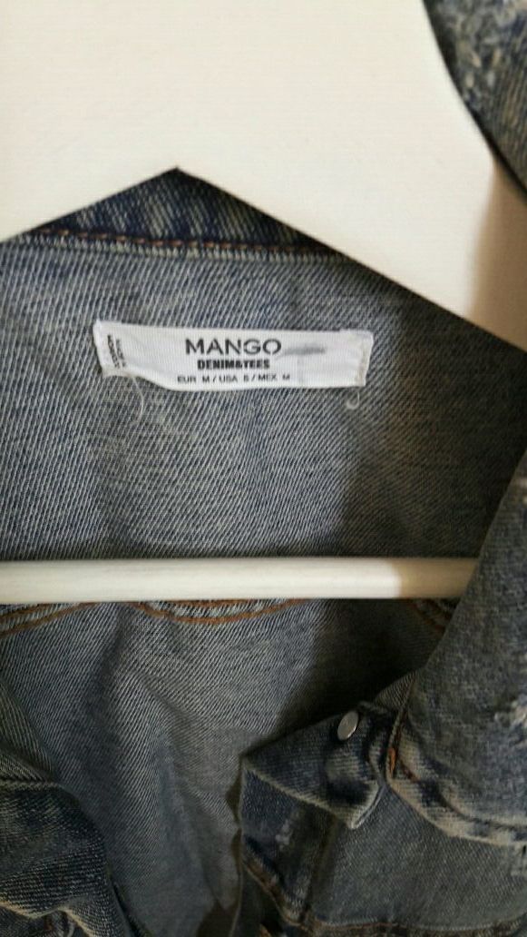 Chaleco tejano  Mango. Talla M.