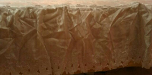 edredon de raso blanco