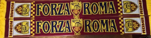 2 x BUFANDAS AS ROMA ¡¡ NUEVAS !!