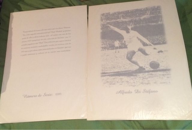 LÁMINAS HISTÓRICAS REAL MADRID