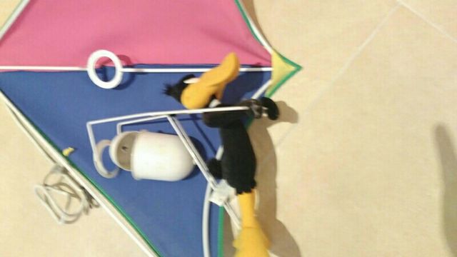 lámpara infantil del pato lucas