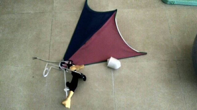 lámpara infantil del pato lucas